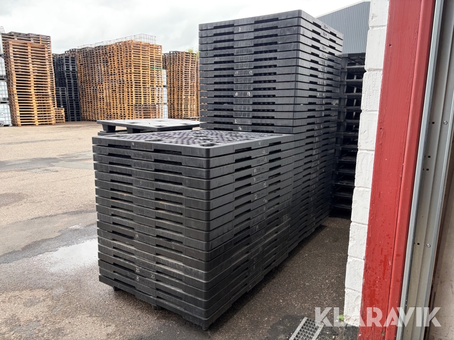 Plastikpaller - 52 styk