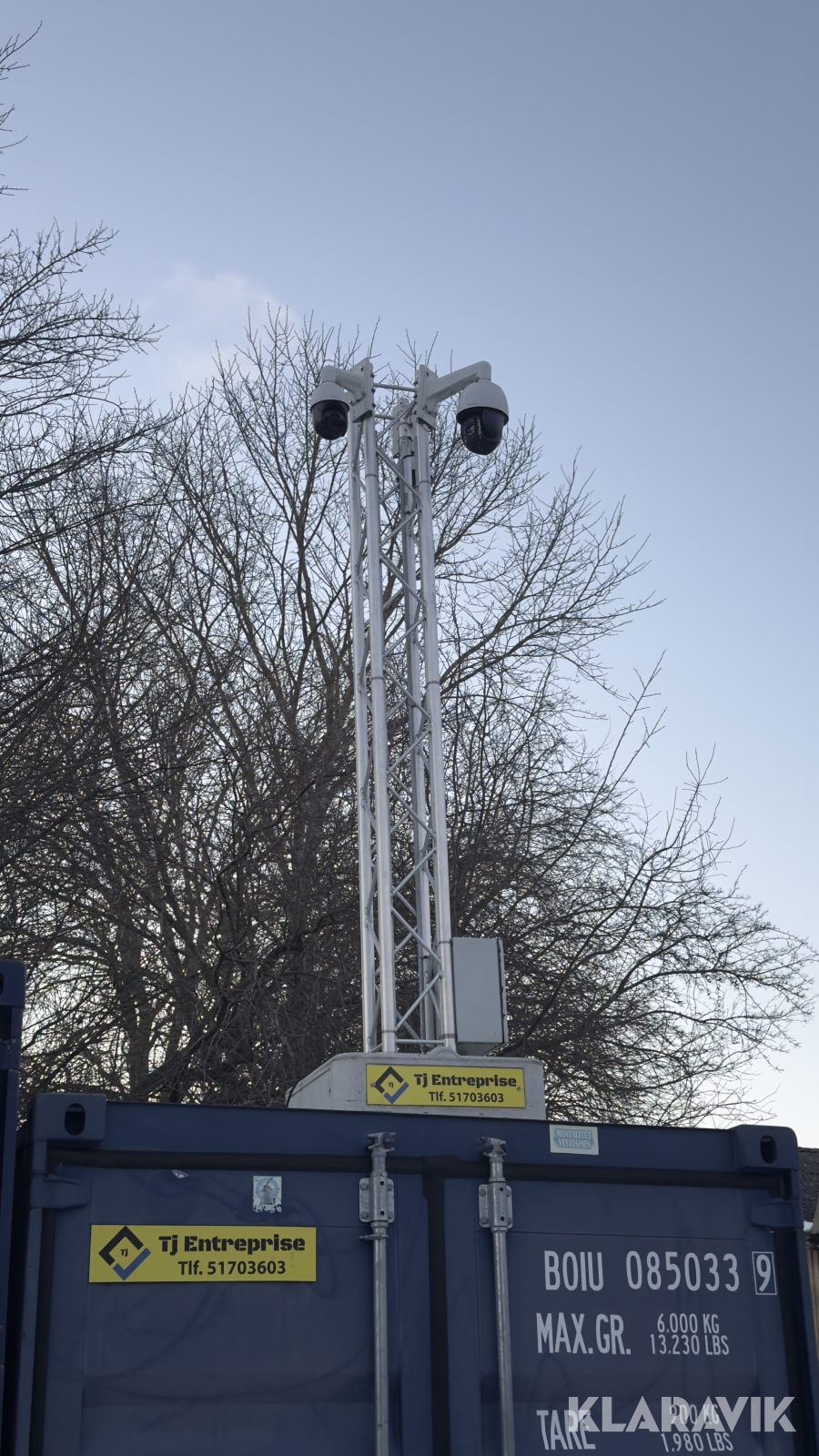 Videoovervågningsmast HIK