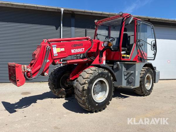 Minilæsser med teleskoparm Bernards W2600CT