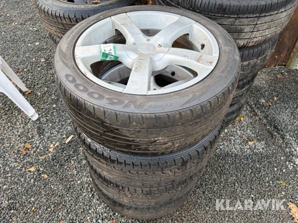 Dæk med fælge Roadstone N6000 - 4 styk