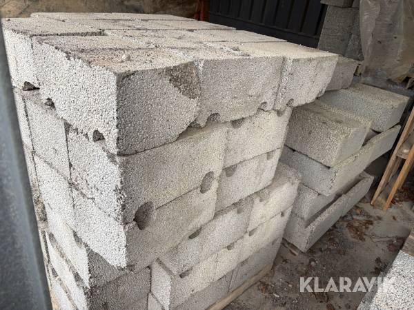 Lecablokke med riller 87 styk