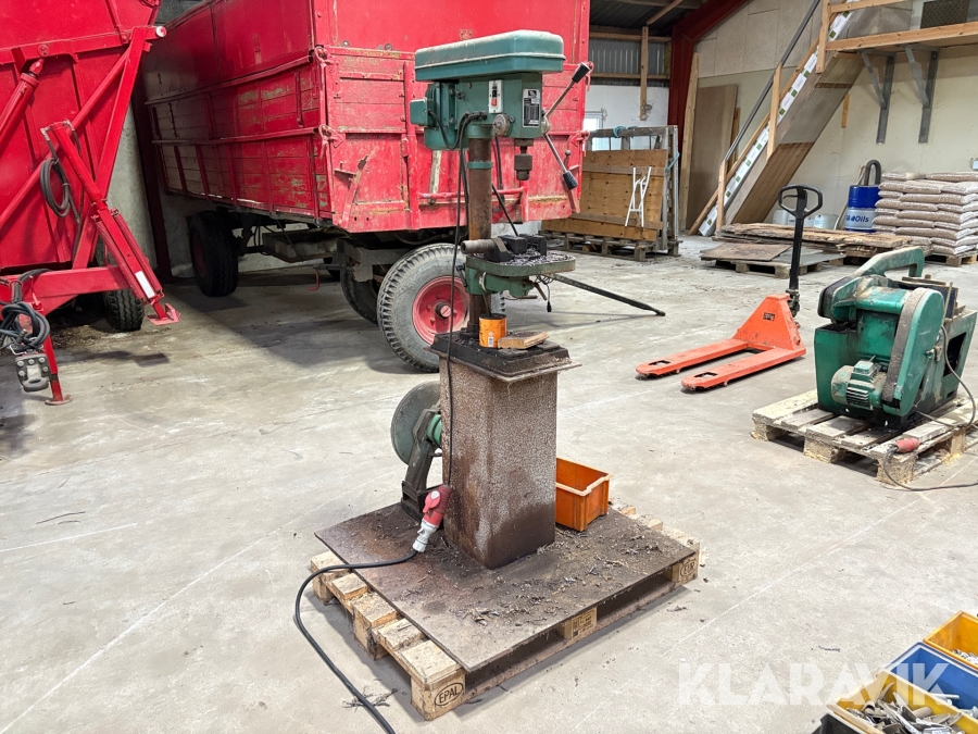 Søjleboremaskine + Kapsav til metal Try Tool & Hitachi TT-16A & CC14 - 2 styk