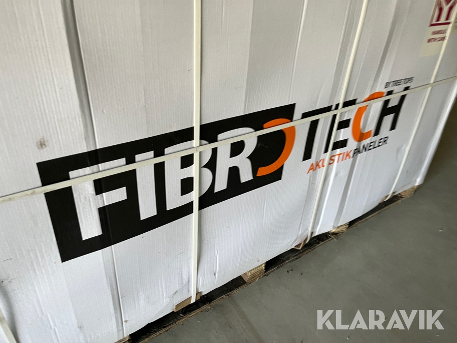 Akustikpaneler Fibrotech Unika 25 Black Oak 40 styk