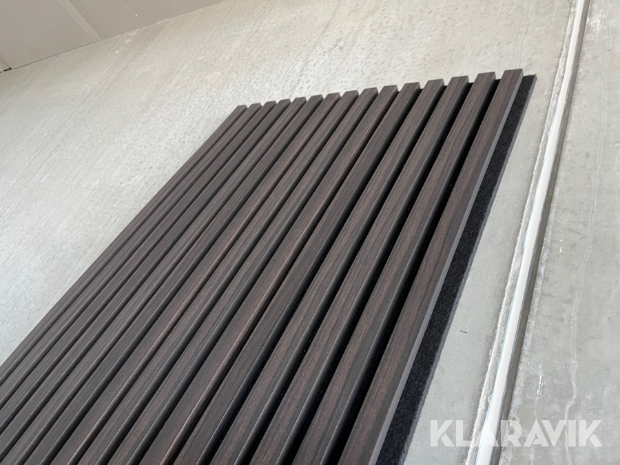 Akustikpaneler Fibrotech Unika 25 Black Oak 40 styk