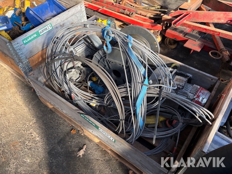 Motor og wires 1 palle