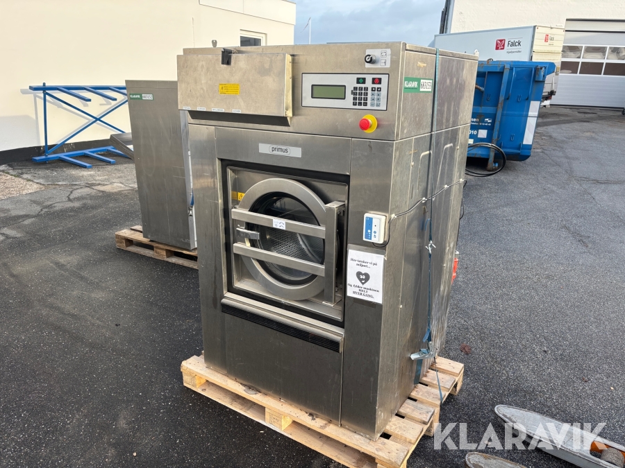 Industri vaskemaskine Primus FS22 automatisk doseringssystem.