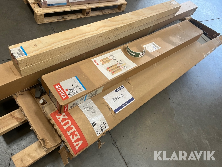 Blandet vindues inddækning Velux