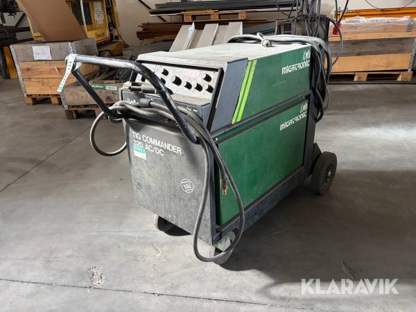 Svejsemaskine Migatronic TIG Commander 320 AC/DC