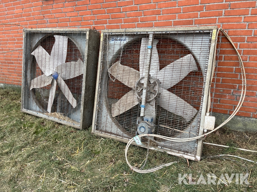 Ventilatorer Delsvar 2 styk
