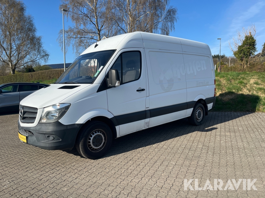 Kassevogn Mercedes Benz Sprinter, 211 CDI kassevogn standard