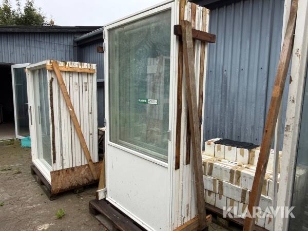 Terrassedøre Velfac 3 styk