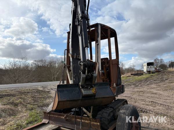 Gravemaskine Terex Tc20 med blokvogn