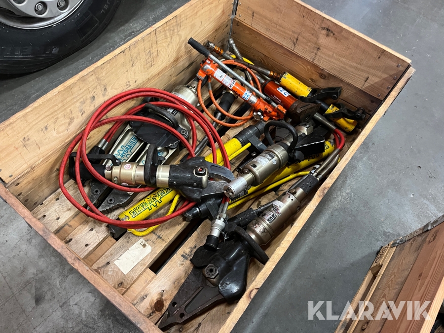 Frigørelses værktøj hydraulisk