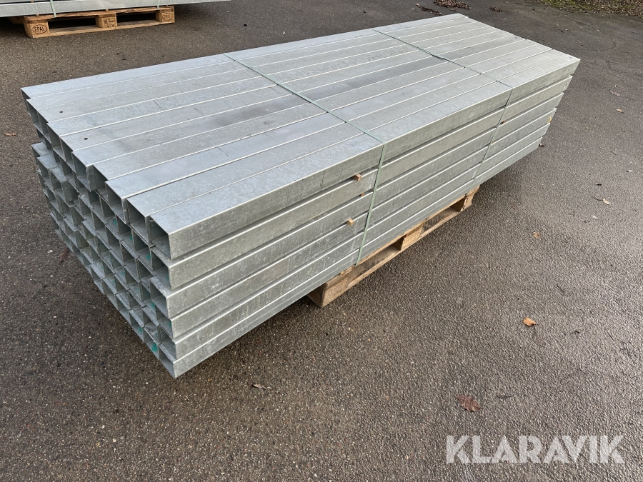 Galvaniserede stolper 60 styk - 2,5m lange