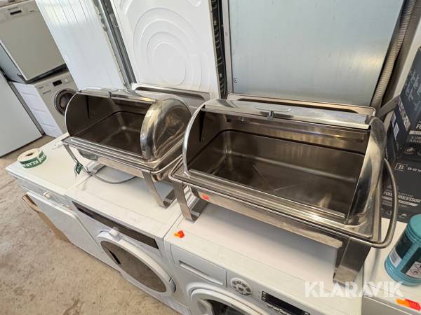 Stålbeholdere til opbevaring/varmning APS 2 styk