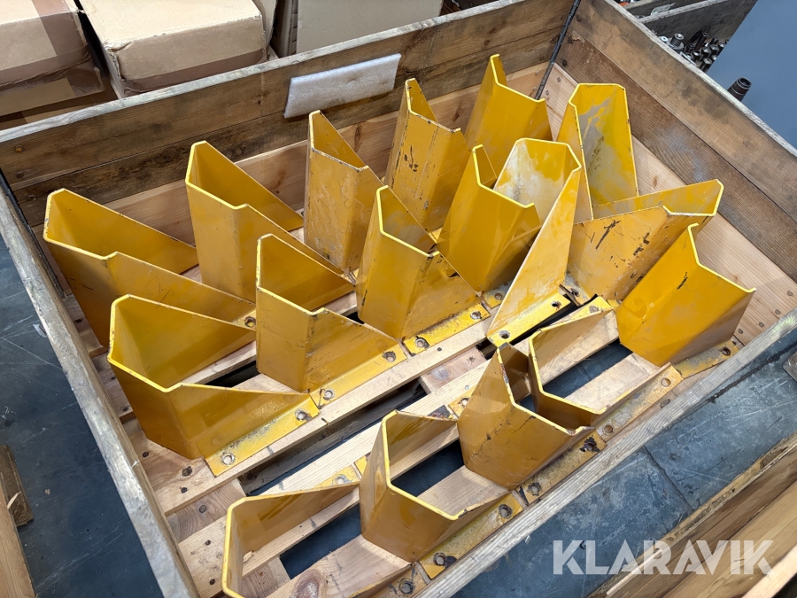 Reolbensbeskyttere - 17 styks