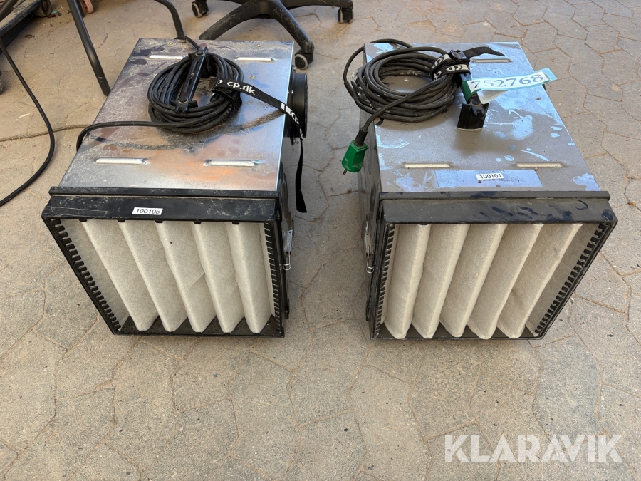 Luftrenser Dustcontrol Aircube 500 2styk