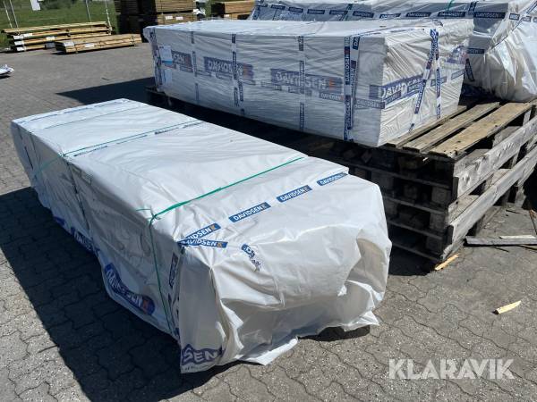 Blandet Gipsplader 145styk (3paller)