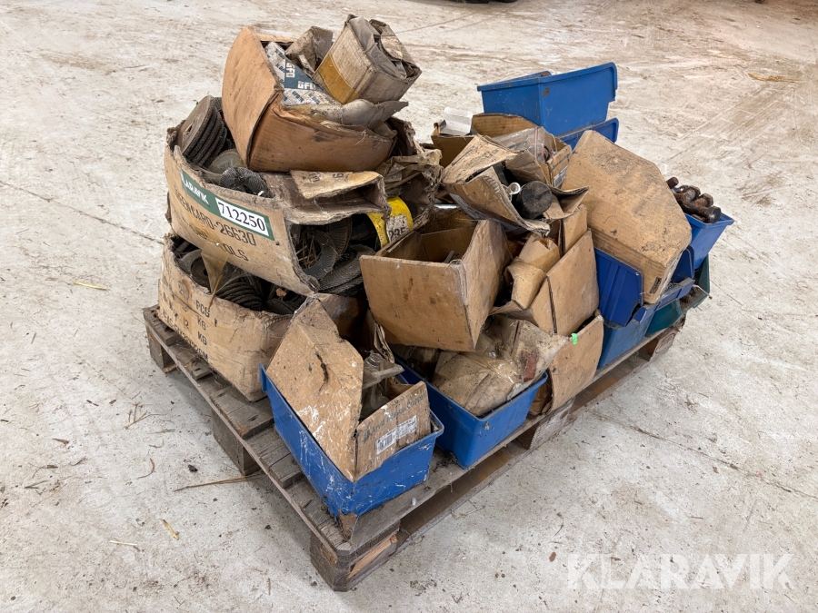 Diverse reservedele - blandet palle