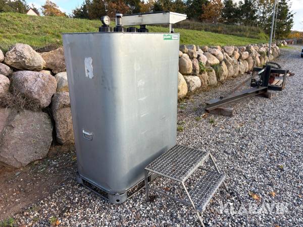 Spildolietank SCHÜTZ Tit 1000L dobbeltsidet