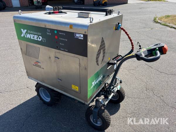 Varmtvandsanlæg mod ukrudt Purewash X Weed E1