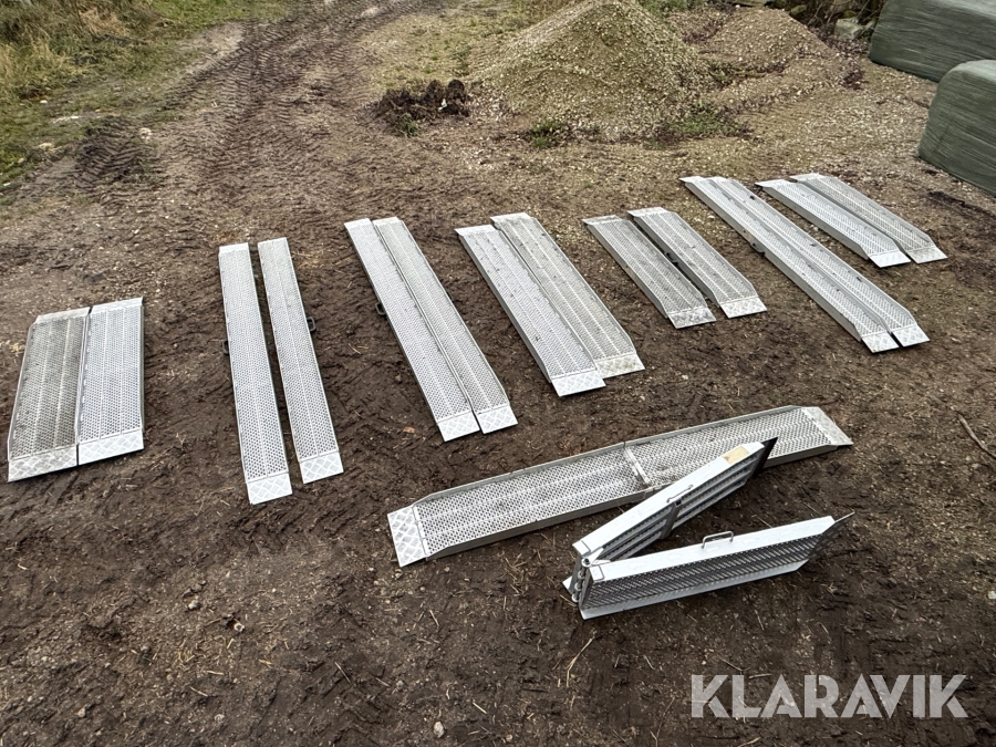 Aluramper PF mobility 8 sæt