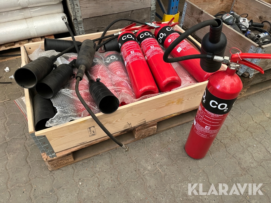 CO2 slukkere Anaf group 5 kg 89 B