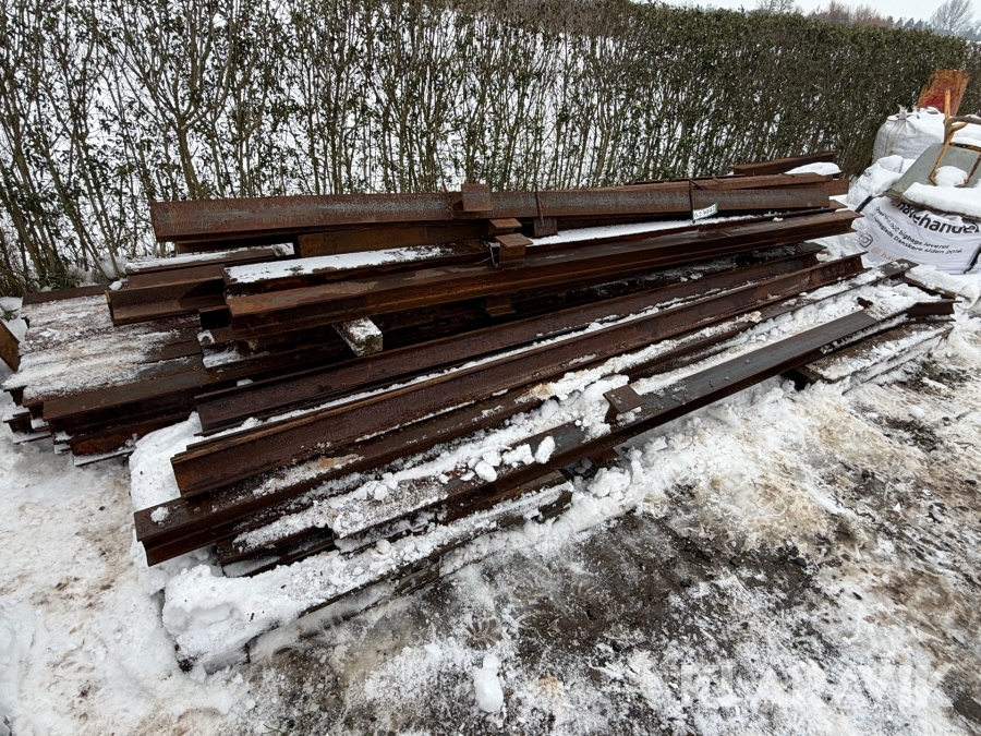 Jern bjælker 40 styk