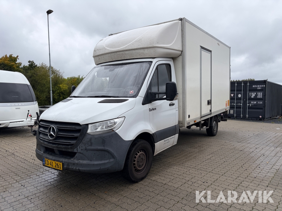 Kassevogn Mercedes-Benz Sprinter 316 CDI med lift