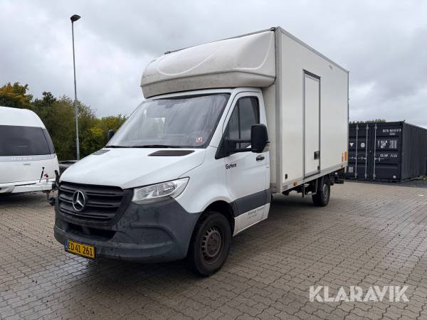 Kassevogn Mercedes-Benz Sprinter 316 CDI med lift