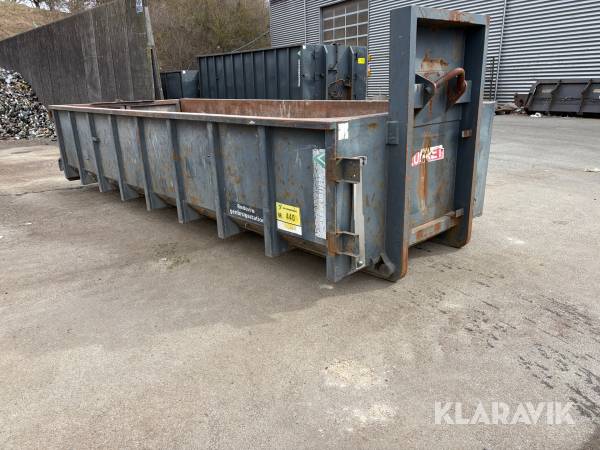 Container Åben affaldscontainer