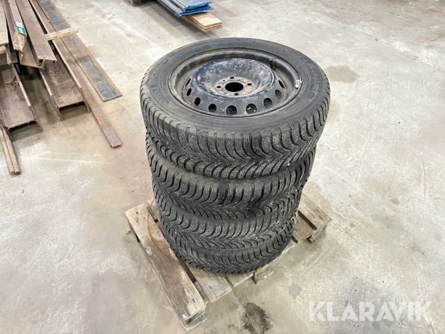 Vinterhjul Michelin Alpin - 4 styk