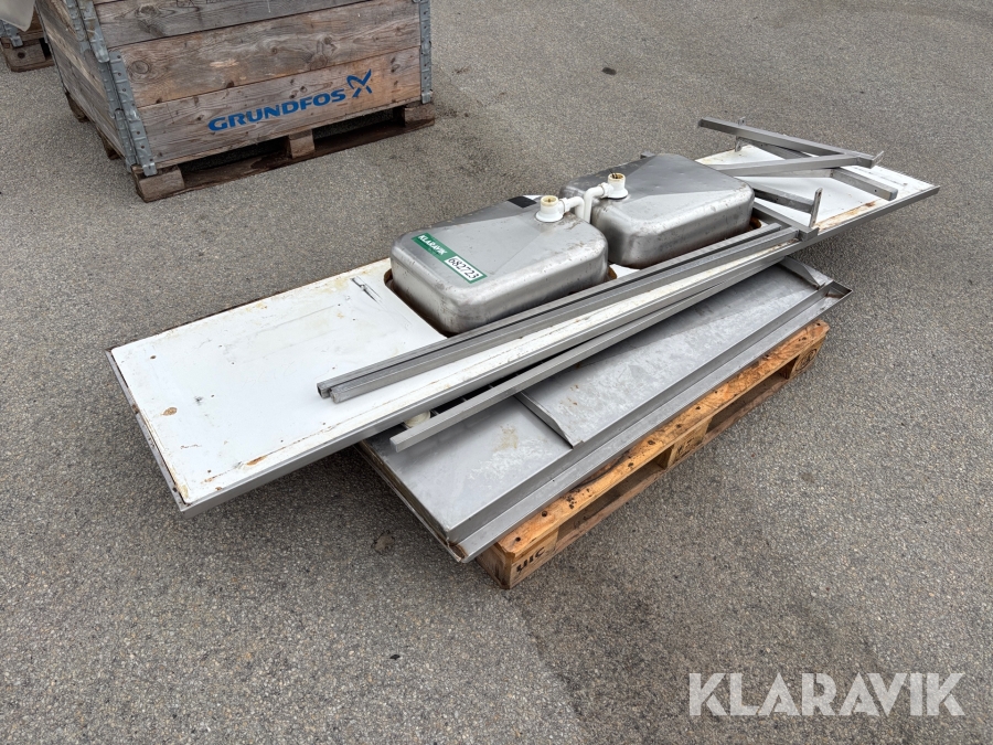 Køkken bordplade + opvaskemaskine bord