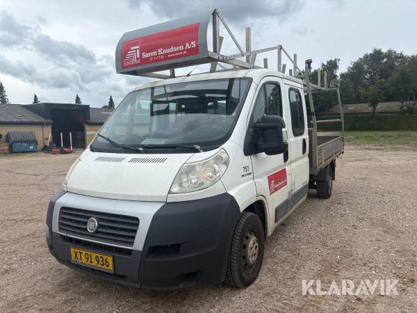 Ladbil Fiat Ducato 35L Dobbeltkabine 2,3 MJT med overbygning