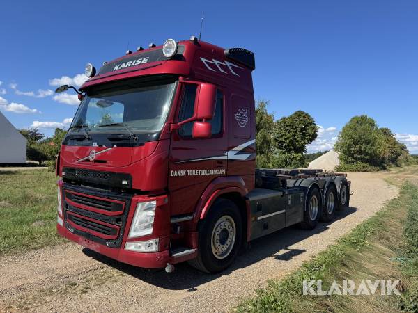 Lastbil Volvo FM500 triden med wirehejs 8x4