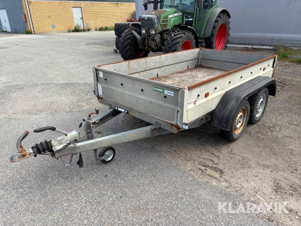Trailer Variant 2000 kg buggy hjul