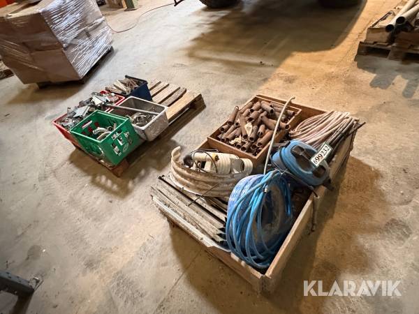 Byggematerialer diverse 2 paller