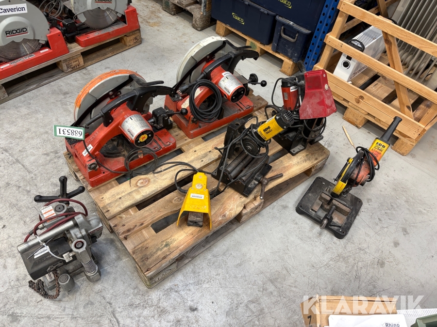 Rørskæremaskiner Ridgid Rems HC-300 590-L