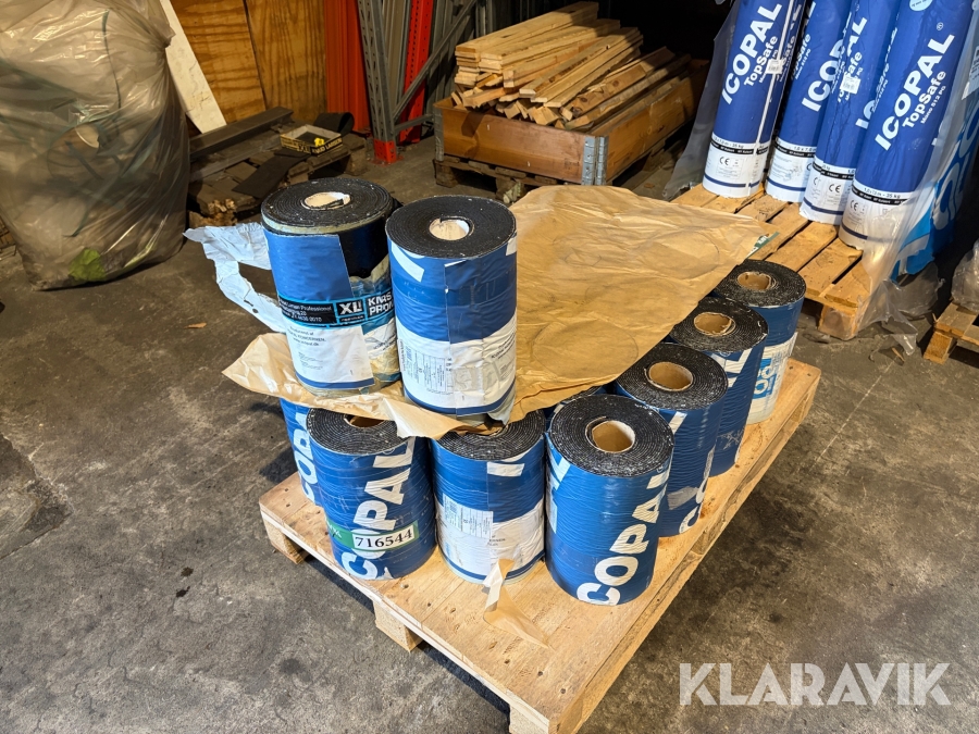 Icopal TopSafe Ny Kulsort – 100 ruller 