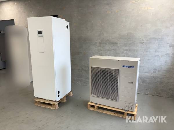 Varmepumpe Samsung AE090RXEDGG 9 kW split udedel med all-in-one indedel