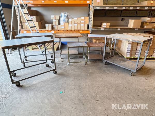 Rulleborde 7 Styk i assorterede størrelser