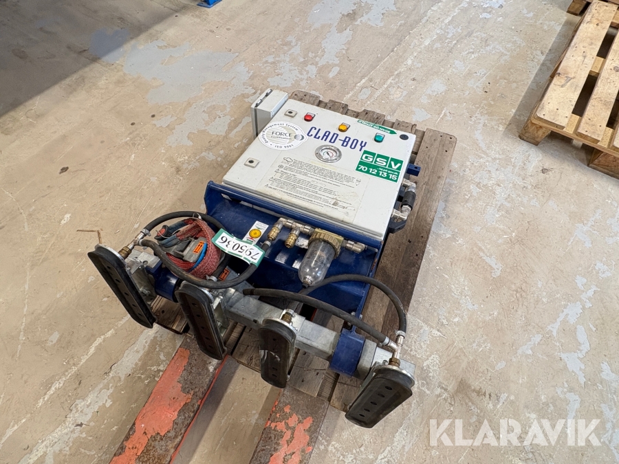 Vakuum sug Clad-Boy / Aero-lift 16c/4l 24 v 1 styk