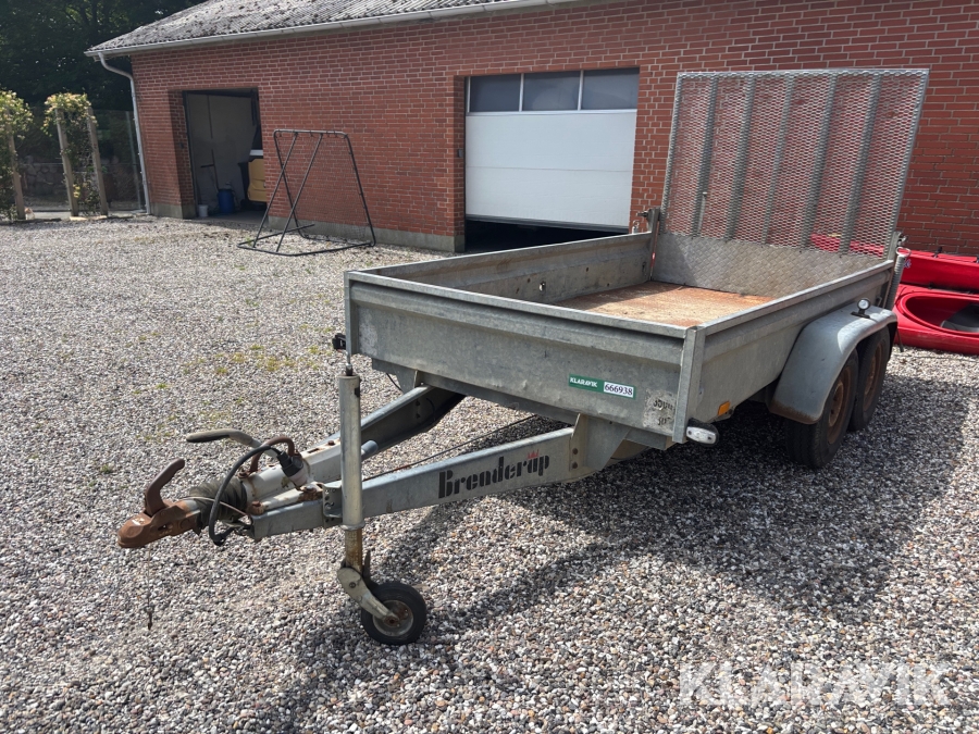 Maskintrailer Brenderup 3500 kg