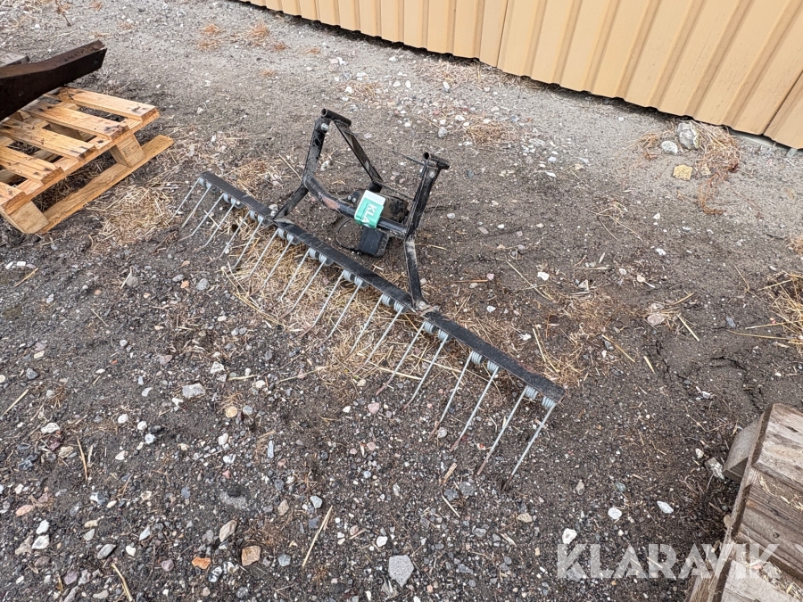 Gårdspladsrive GM elektro 125 cm til Jonsered / Husqvarna rider