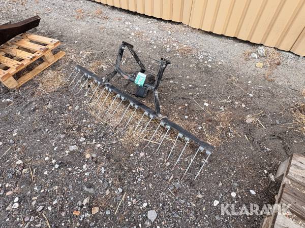 Gårdspladsrive GM elektro 125 cm til Jonsered / Husqvarna rider