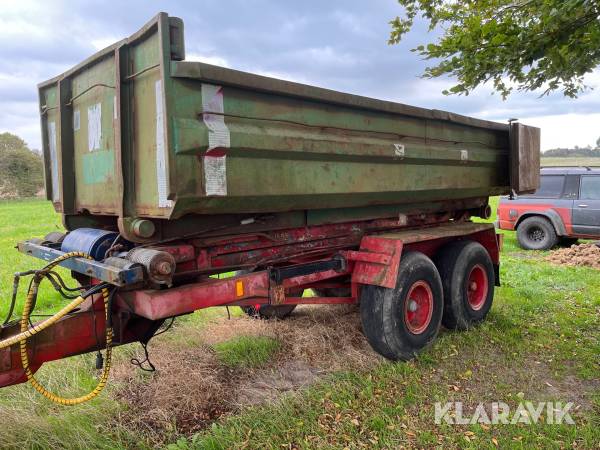 Wirehejsvogn inkl. container