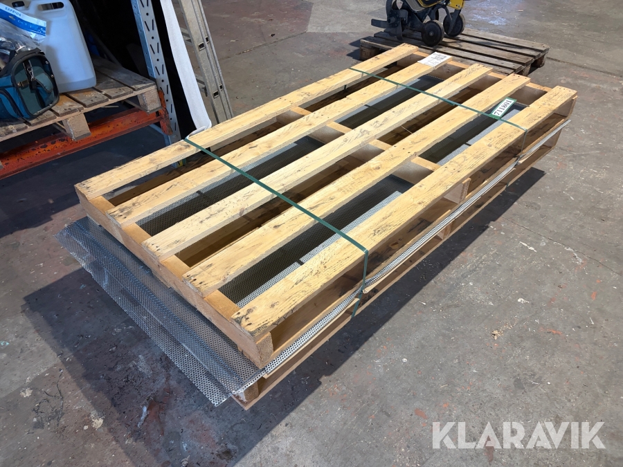 Perforeret plader Ahlsell 1x2 meter 5 styk