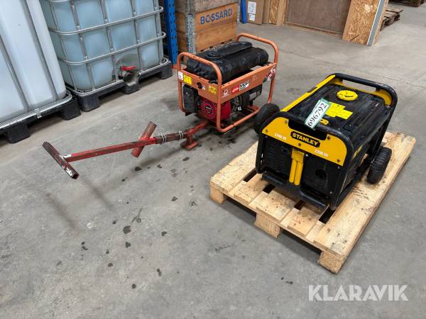 Generator Stanley + Pramac SG3000 + ES80C  2 styk 