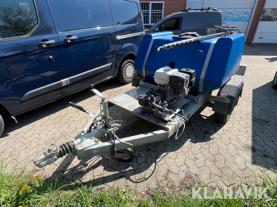 Højtryksanlæg på Trailer Engineering 950 Highway Bowser
