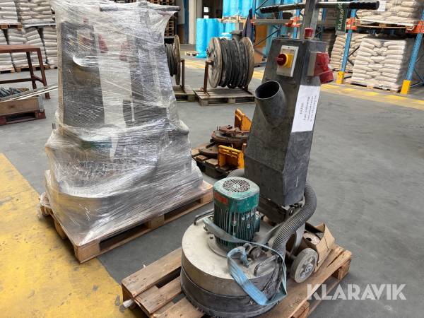 Gulvslibemaskiner Contec 3 styk